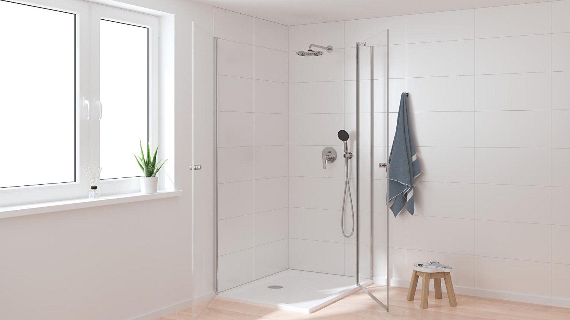 Zestaw prysznicowy punktowy Grohe Start Edge chrom 2