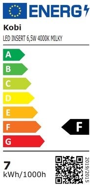 Wkład LED INSERT 6,5W MILKY barwa NEUTRALNA 1