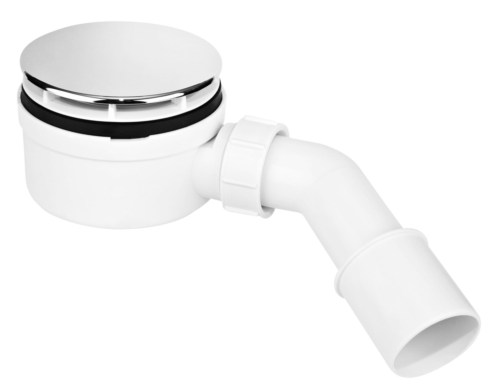 Syfon brodzikowy Mc Alpine 60 mm z klik-klakiem chrom