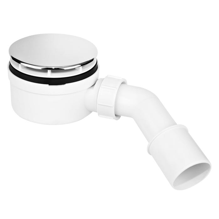 Syfon brodzikowy Mc Alpine 60 mm z klik-klakiem chrom