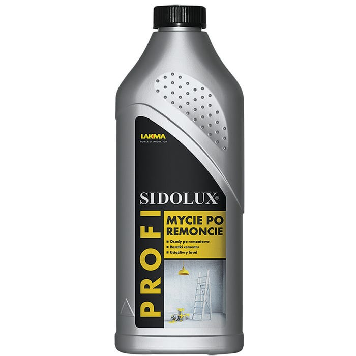 Płyn do mycia po remoncie Sidolux Profi 1l