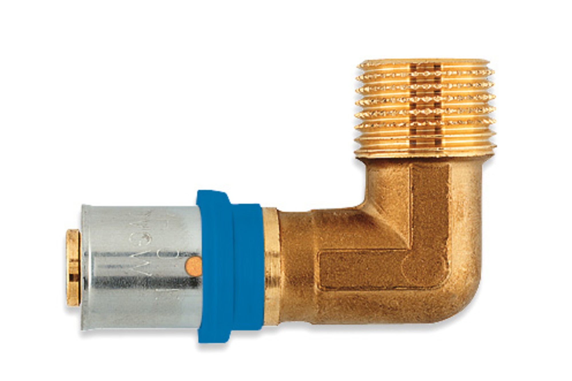 Pex Kolano zaciskowe GZ 26 mm x 3/4" Radopress