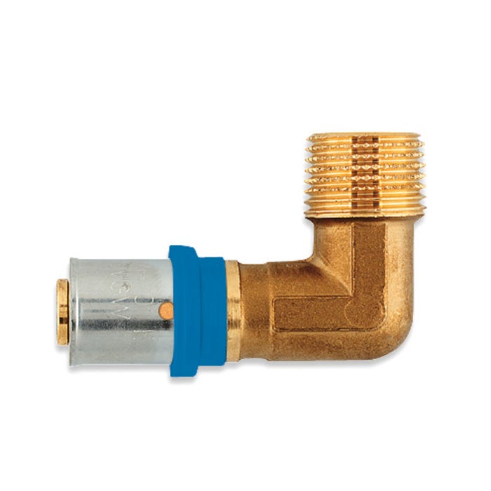 Pex Kolano zaciskowe GZ 26 mm x 3/4" Radopress