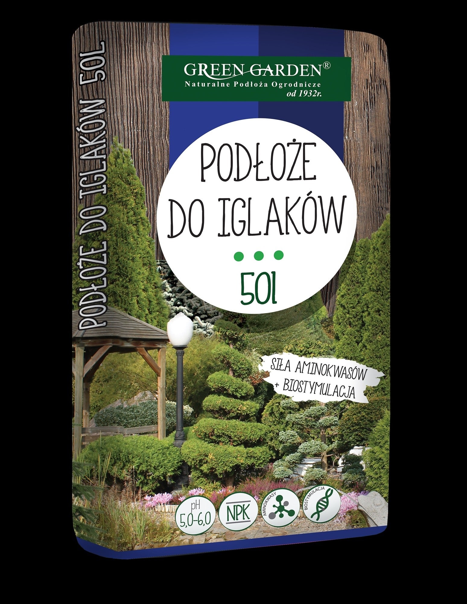 Podłoże do iglaków z biostymulacją 50l  0