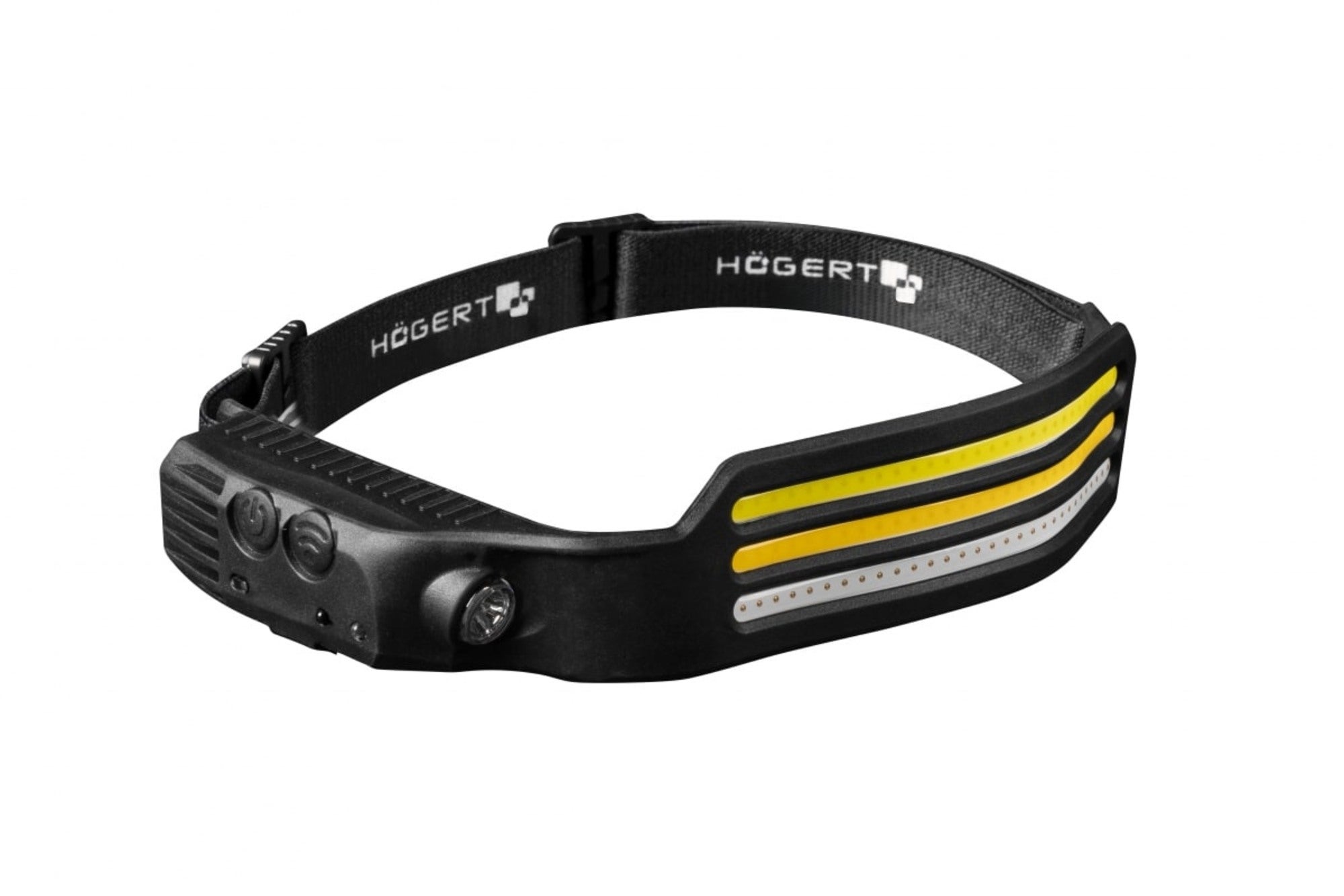 Latarka czołowa COB SMD USB, 10 funkcji