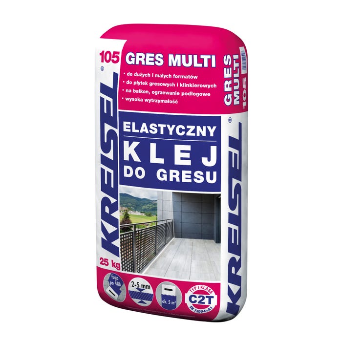 Zaprawa klejowa Gres Multi 105 Kreisel 25 kg