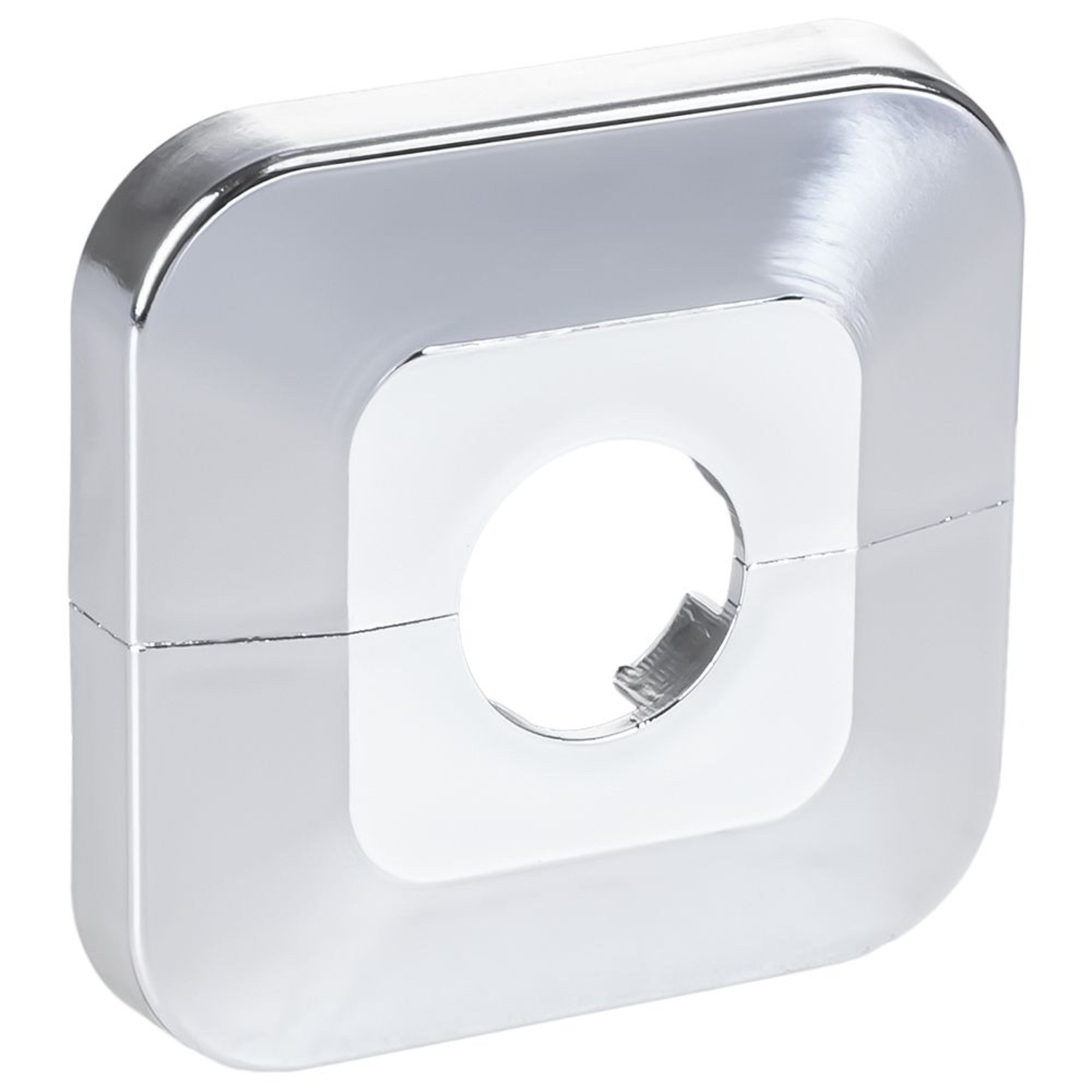 Rozeta dzielona fi 16 mm, 50 mm, chrom