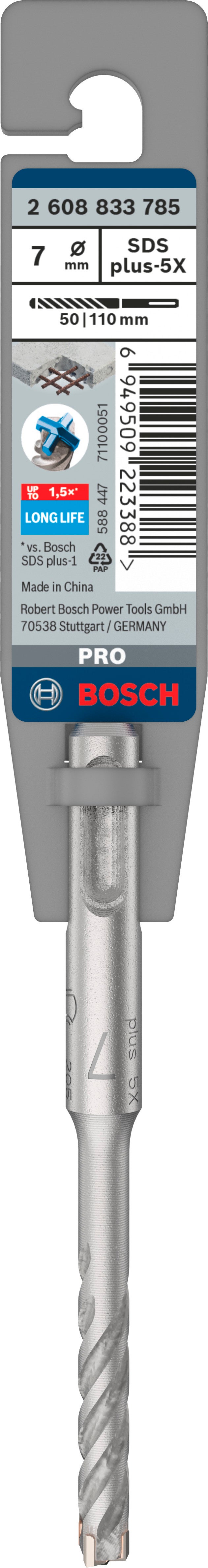 Wiertło SDS-Plus-5X 7x50x110 mm BOSCH 1