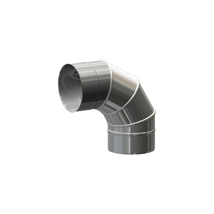 Kolano skrętne kwasoodporne 0-90° 120 mm