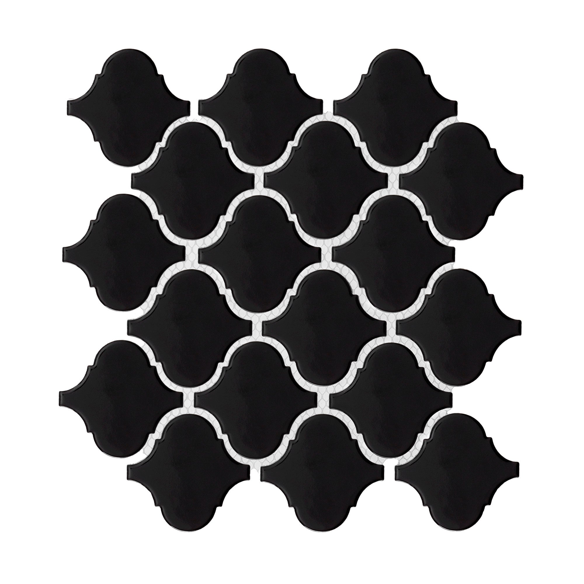 Mozaika ceramiczna Arabesco black 27.6x25 cm 1