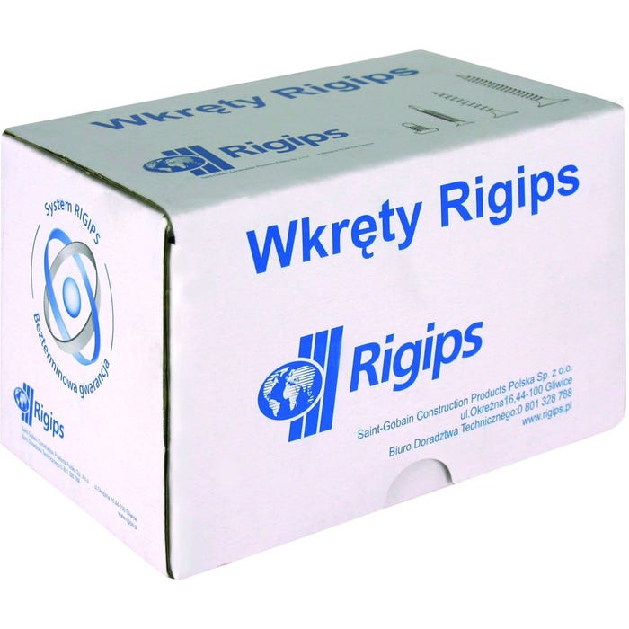 Wkręty samowiercące do blachy TB 3.5x25 mm 1000 szt Rigips