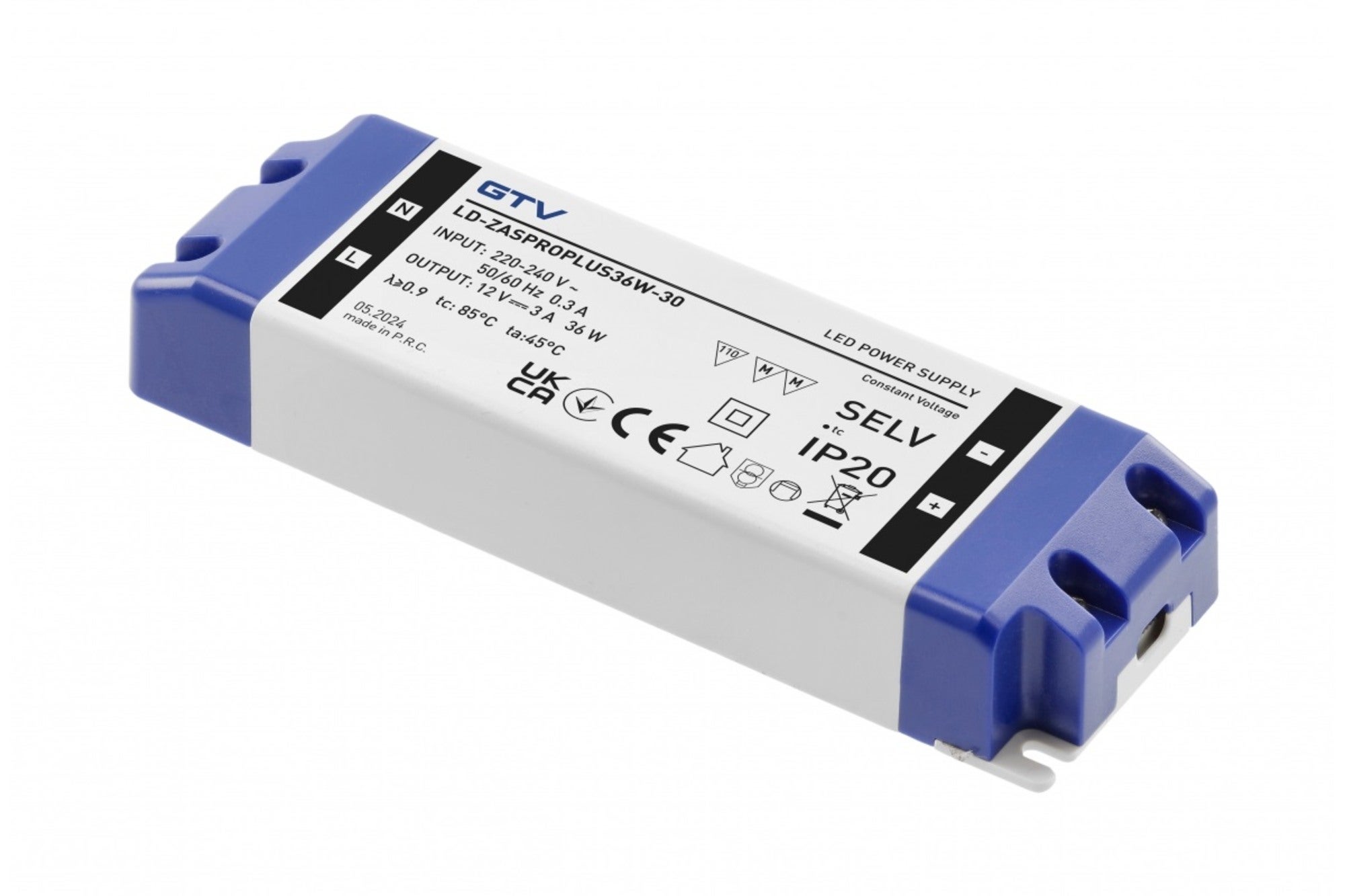 Zasilacz do taśm LED PRO+ 15W 12V IP20