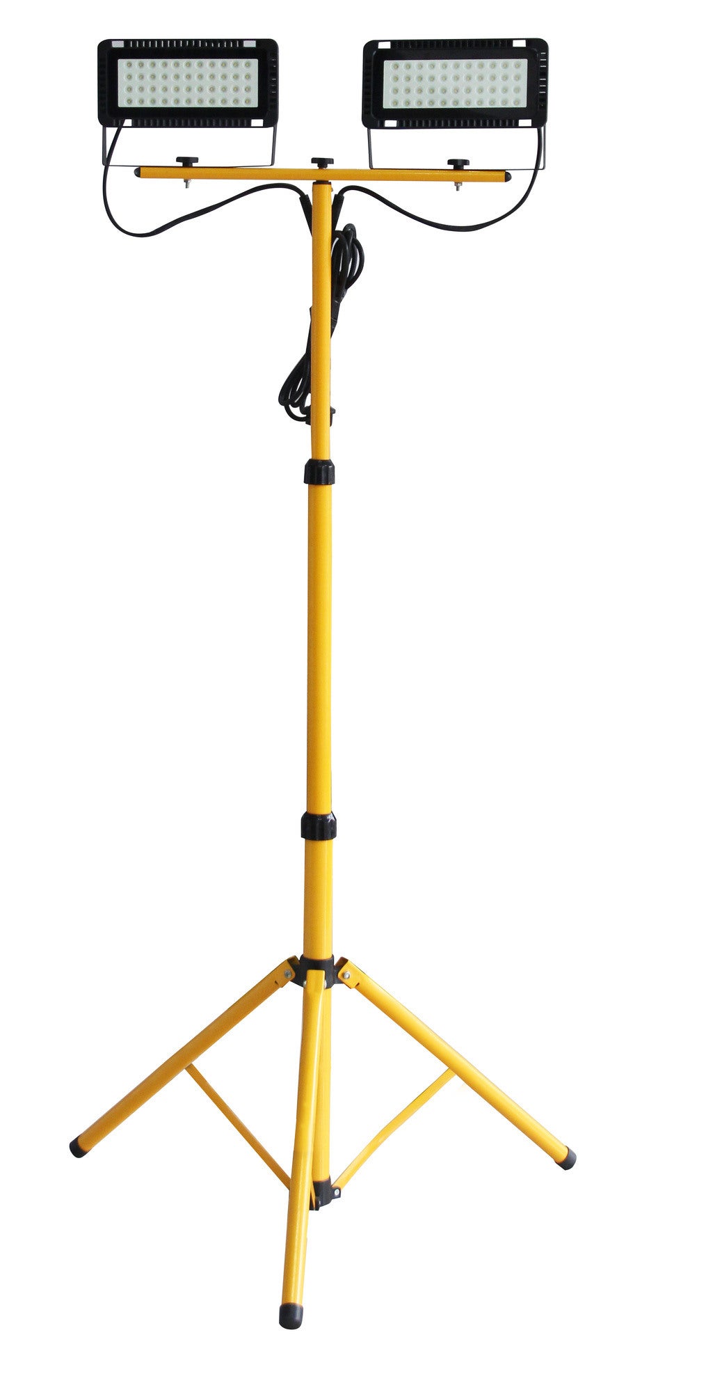 Naświetlacz na statywie LED 2x40W 2x3500lm 6400K IP65 0