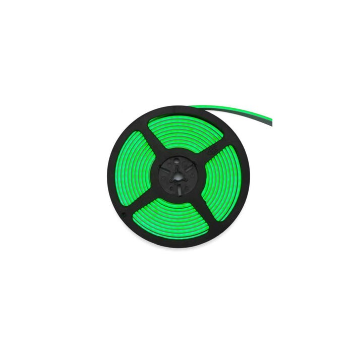 Taśma LED 24V Neon 12W zielona IP67 5m