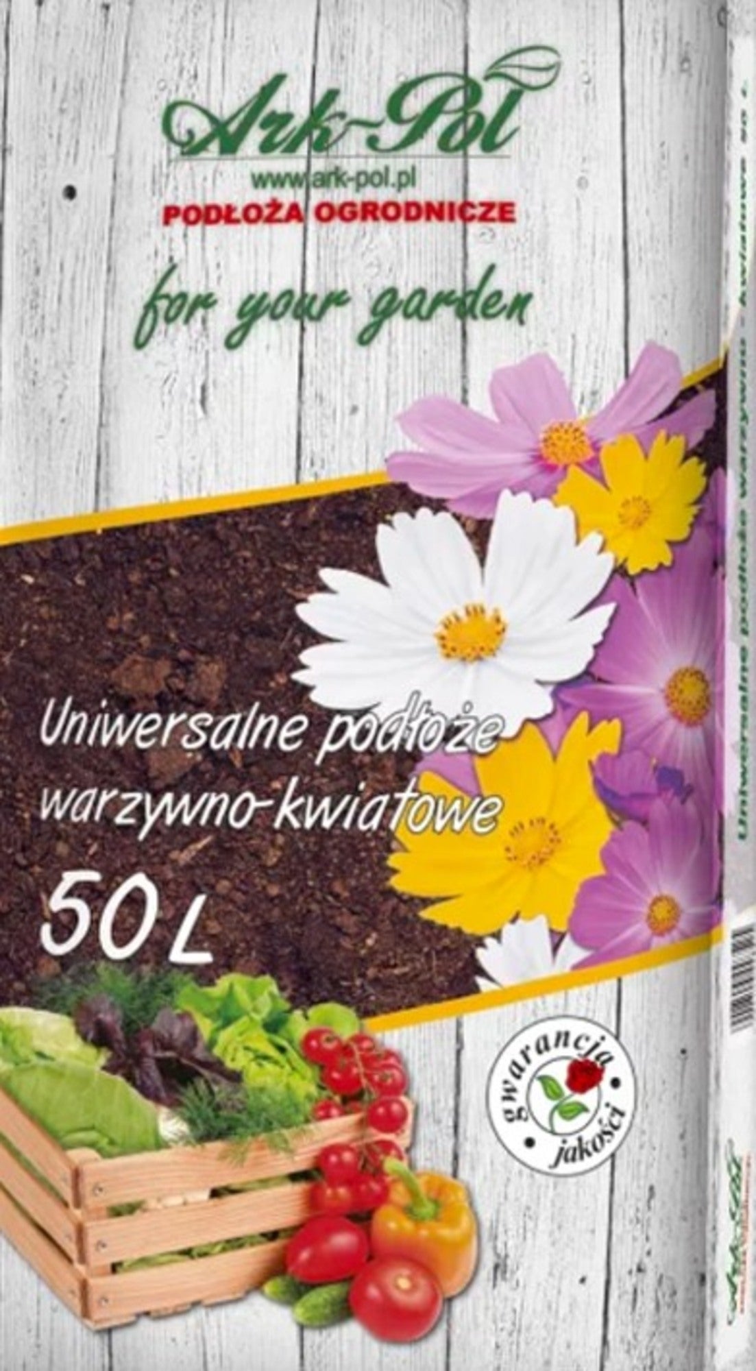Podłoże uniwersalne warzywno-kwiatowe 60l