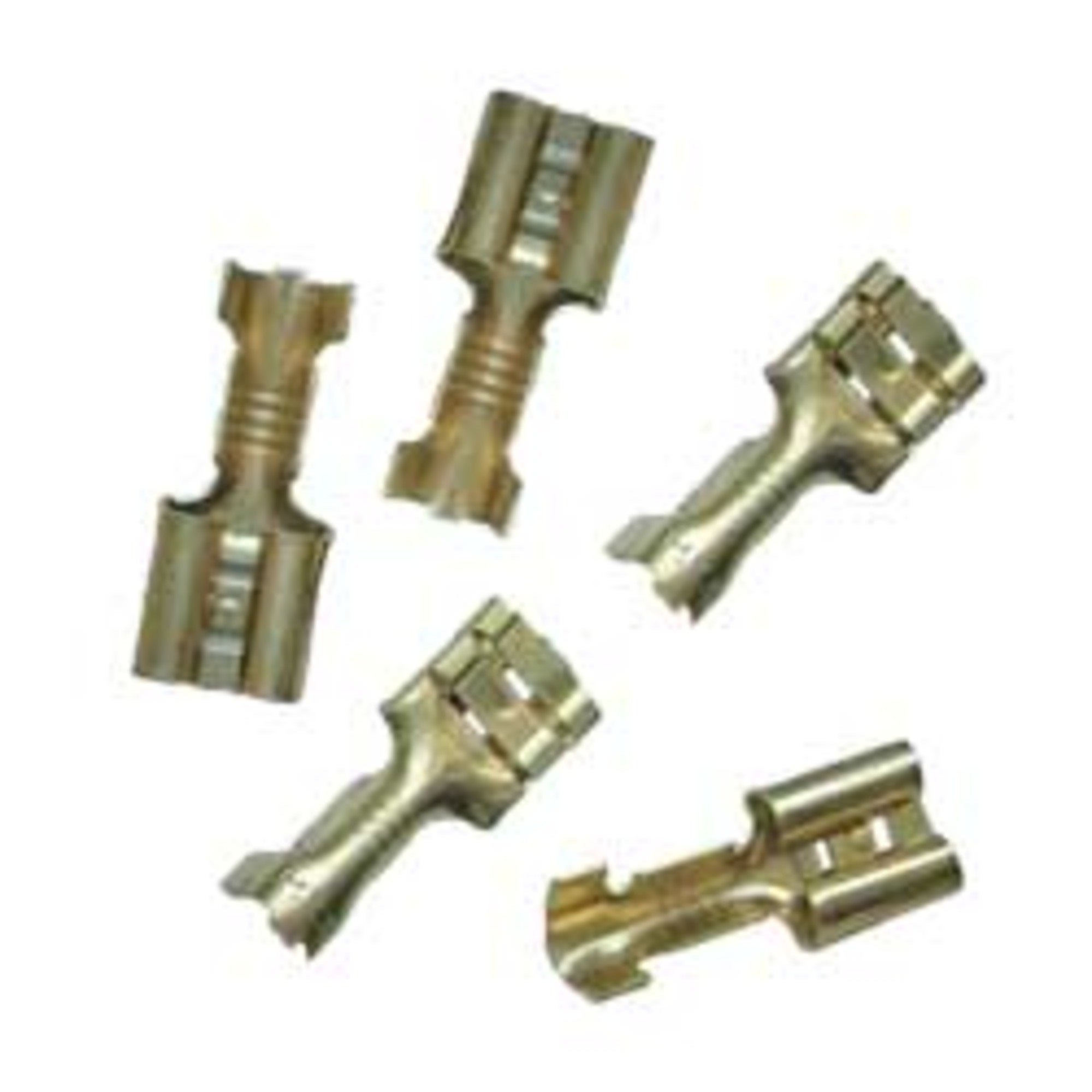 Konektor źeński J 6,3-2,5mm2 10szt 0