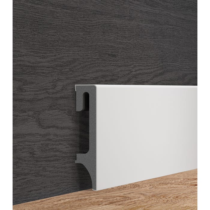 Listwa przypodłogowa Espumo 80 biała 201 2,4m