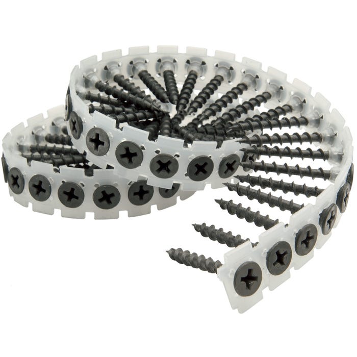 Wkręty na taśmie do płyt G/K, metalu 3,9x55 mm, 1000 szt.