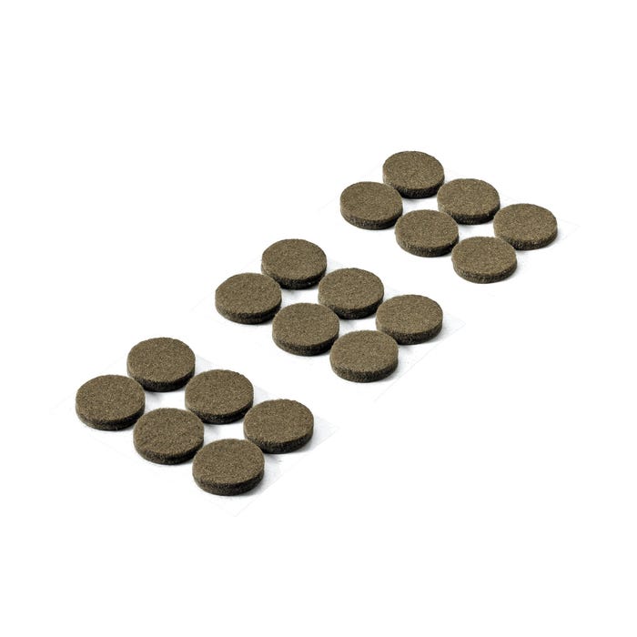 Podkładki filcowe samoprzylepne 22x4.5 mm 18 szt.