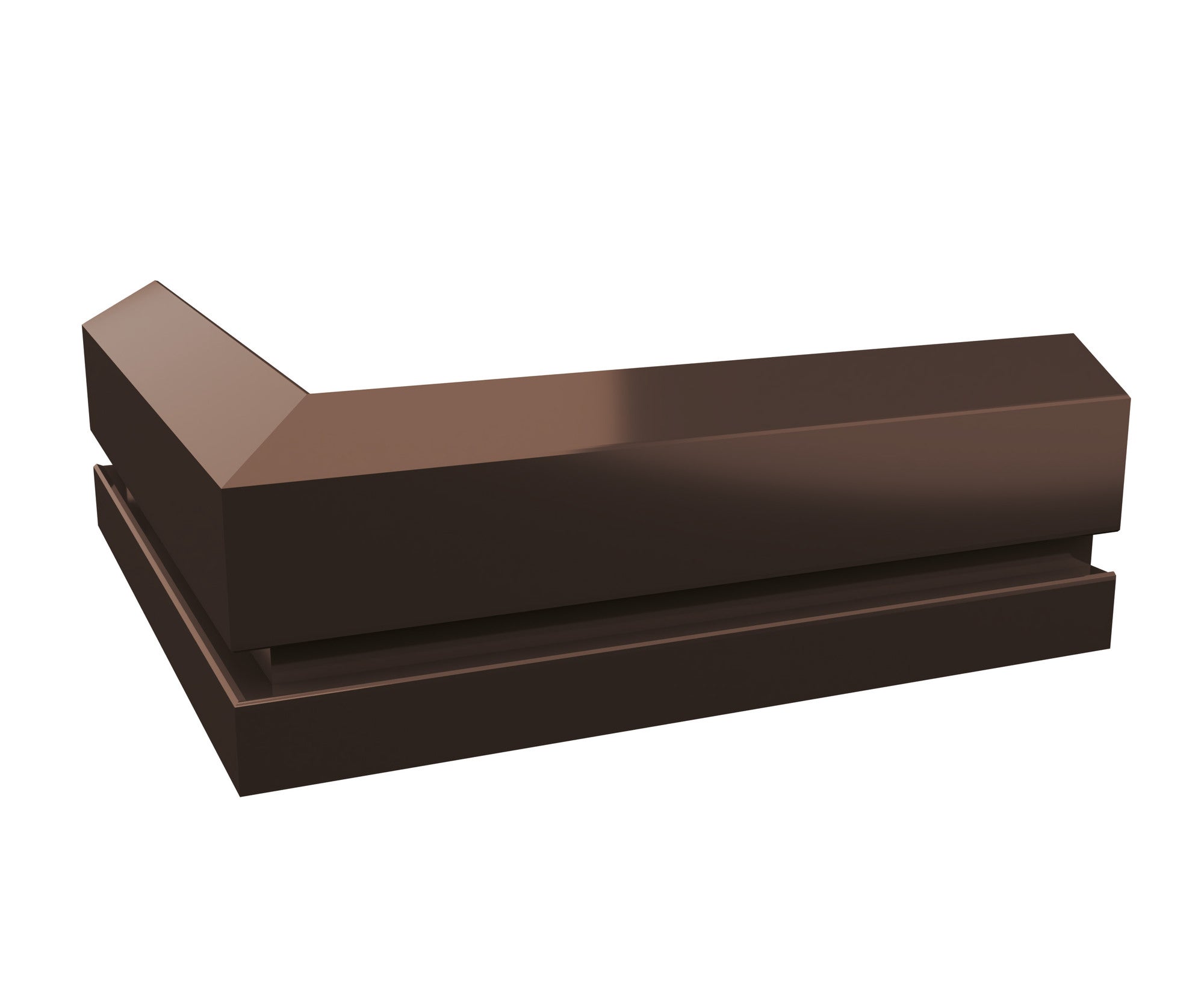 Renoplast narożnik zewnętrzny C2 90 maxi RAL 8019 0