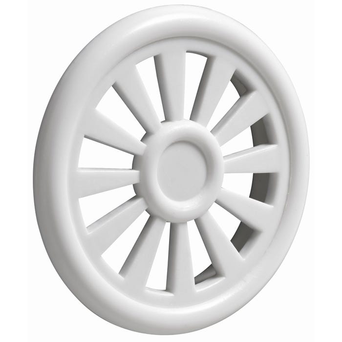 Wywietrzniki do szaf biały 45 mm (4 szt.)