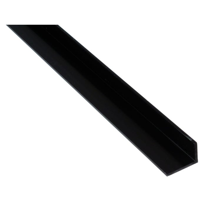 Kątownik PCV czarny 1000x30x20x3 mm
