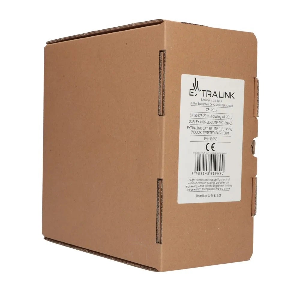 Kabel U/UTP kat 5e nieekranowany 100m 2