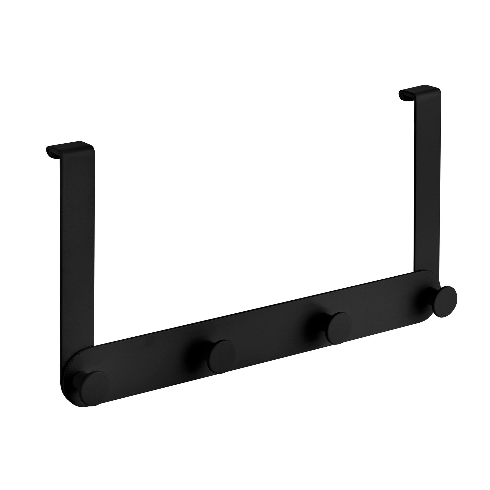 Wieszak łazienkowy Miri na kabinę czarny 0