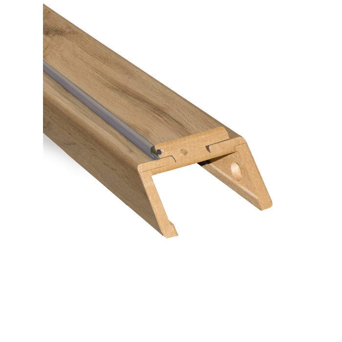 Belka górna ościeznicy regulowanej 200-220, dąb olejowany, 70 cm