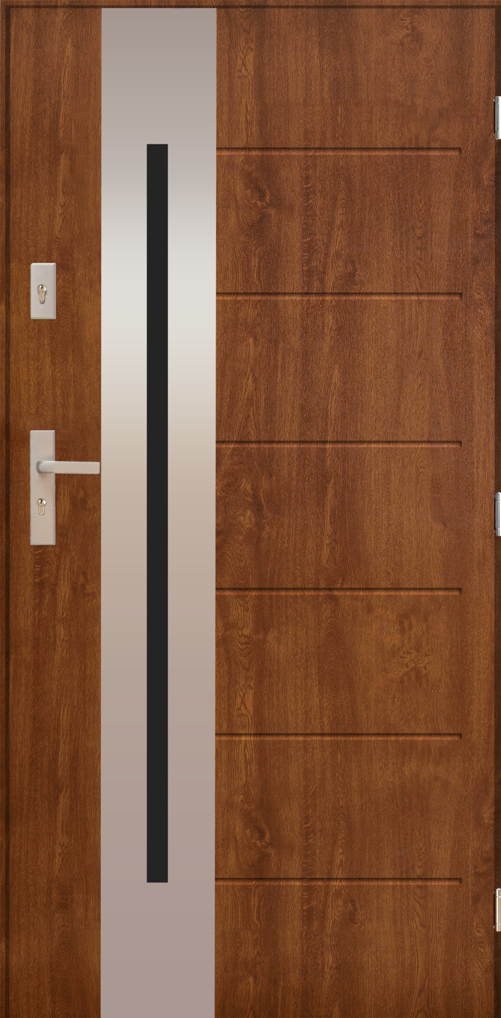 Drzwi zewnętrzne Radom Złoty Dąb 90 prawe