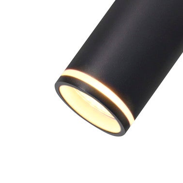 Lampa podłogowa Paris 3xGU10 czarna 2