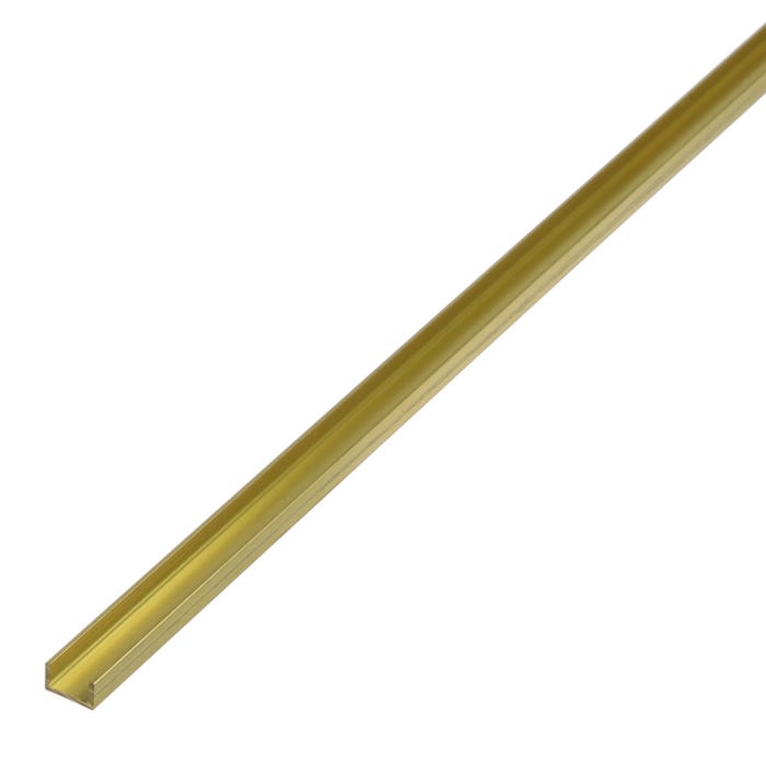 Ceownik mosiężny 1000x6x6x1.0x4.0 mm