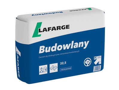 Cement portlandzki wieloskładnikowy Lafarge Budowlany CEM II/C-M (V-LL) 32,5R 22.5 kg 0
