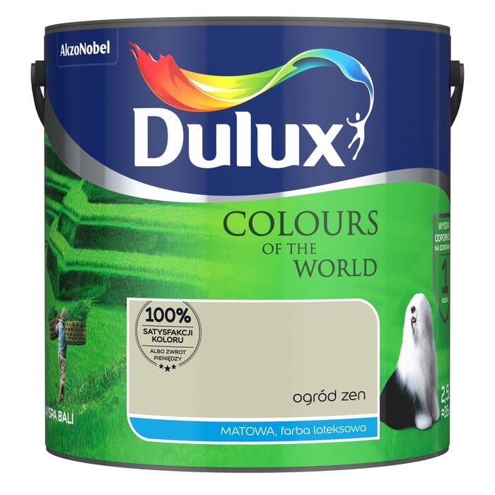 Farba Dulux Kolory Świata ogród zen 2,5l
