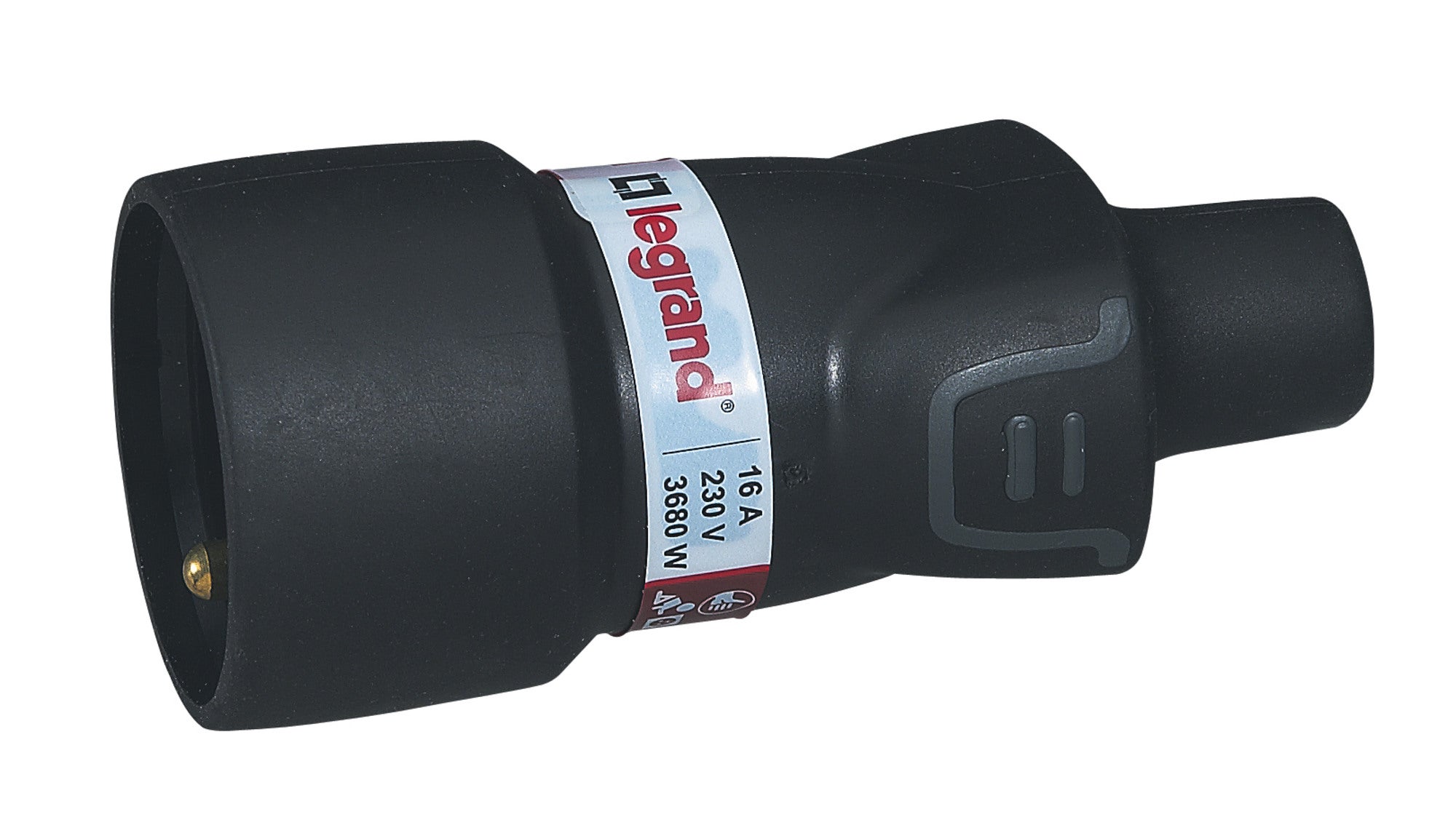 Gniazdo gumowe 16A z uziemieniem IP44 Legrand