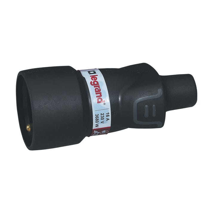Gniazdo gumowe 16A z uziemieniem IP44 Legrand