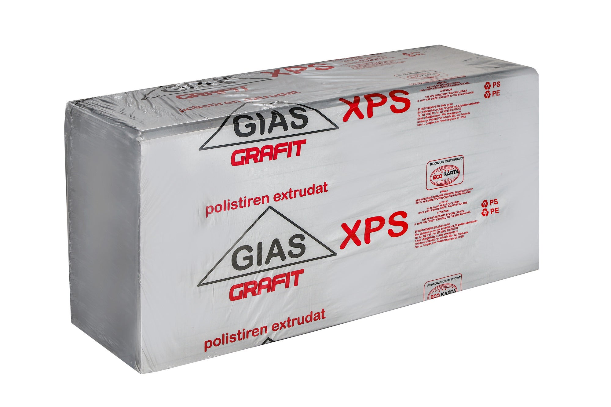 Polistyren ekstrudowany Gias XPS 60 mm 0,032 W/(mK) 5,075 m2 0