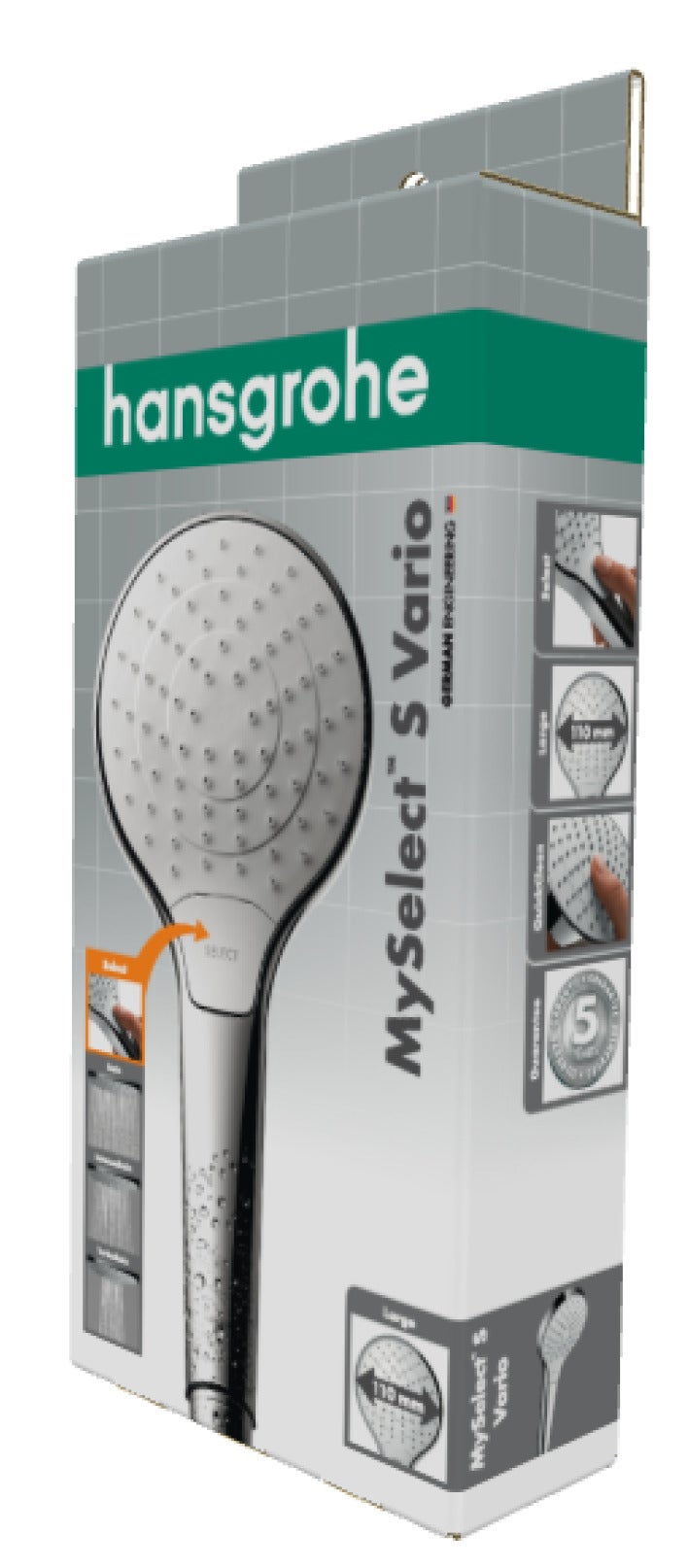 Słuchawka prysznicowa Hansgrohe My Select S 26637400 1