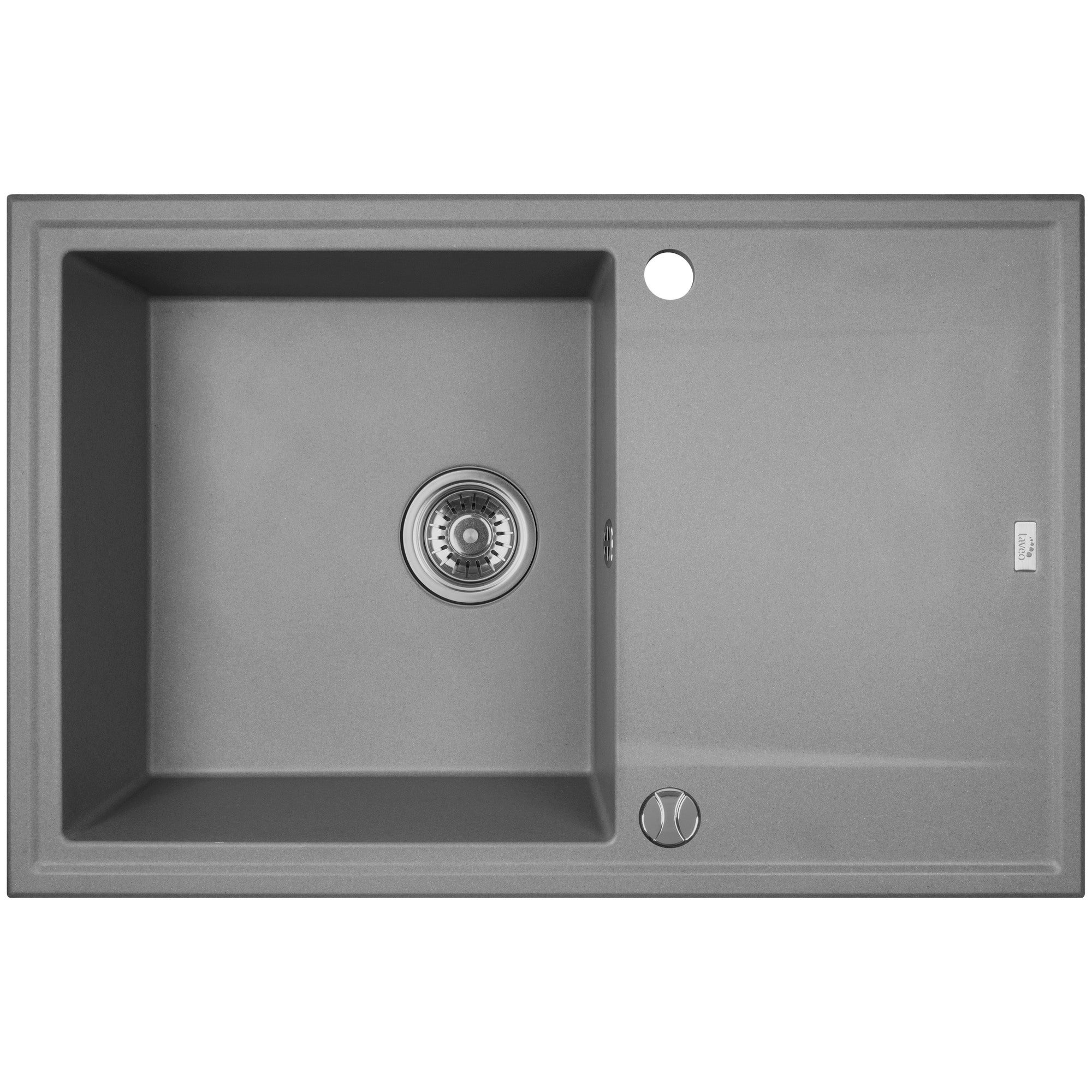 Zlewozmywak granitowy Laveo Megalo 50 x 78 cm 