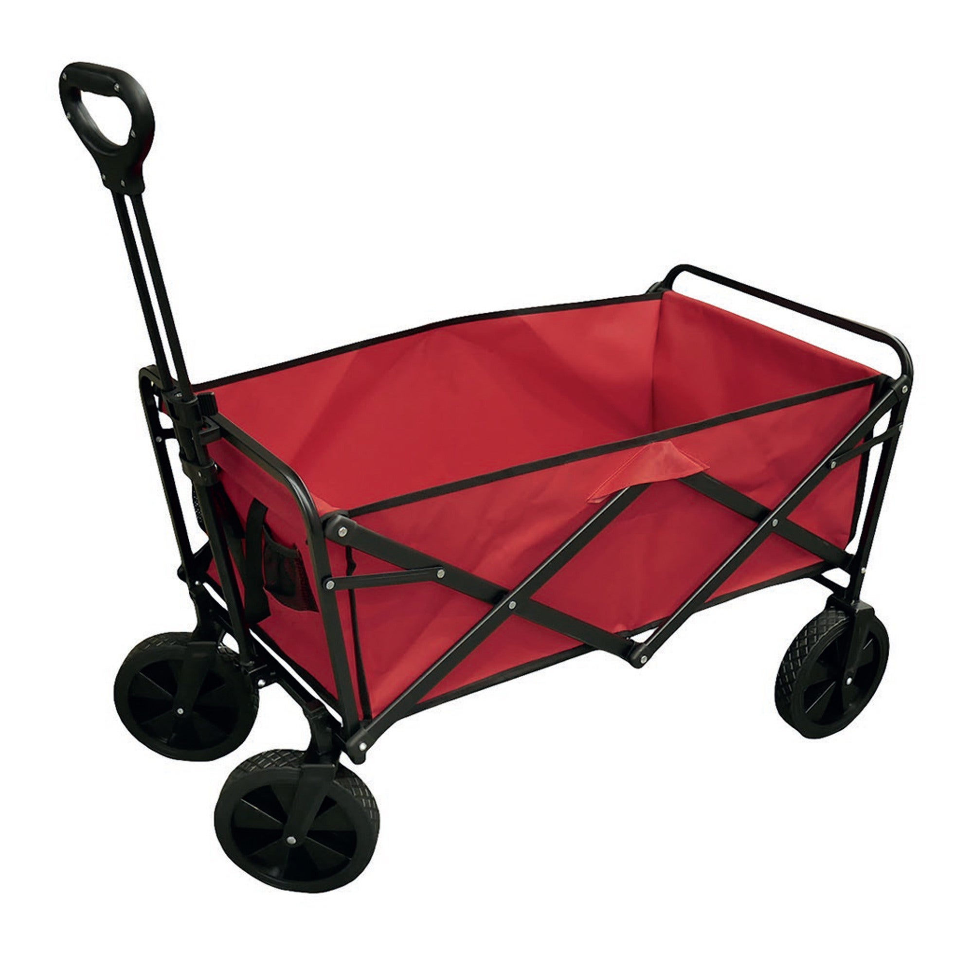 Wózek plażowy czerwony 90l  0