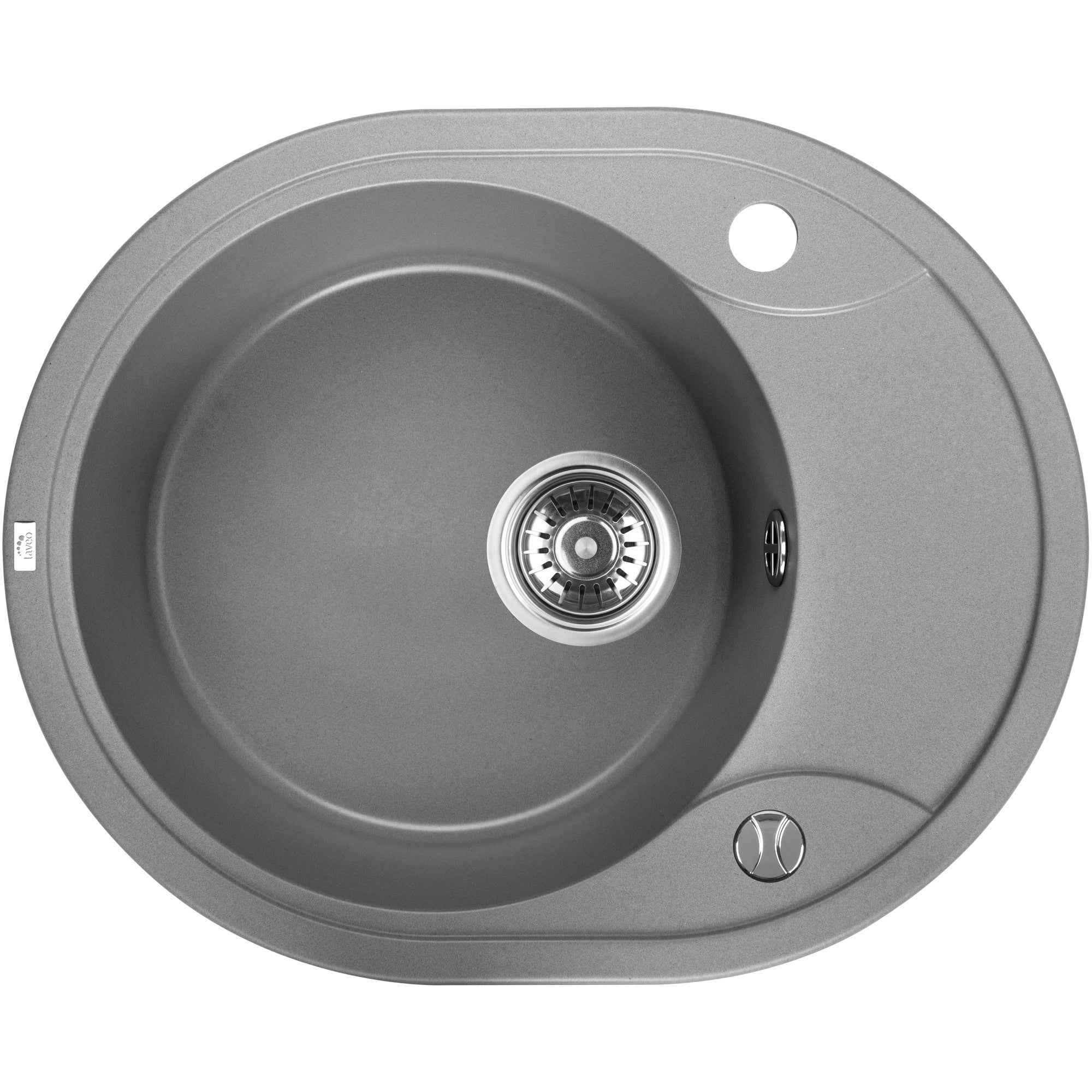 Zlewozmywak granitowy Laveo Dafne 47 x 58 cm 