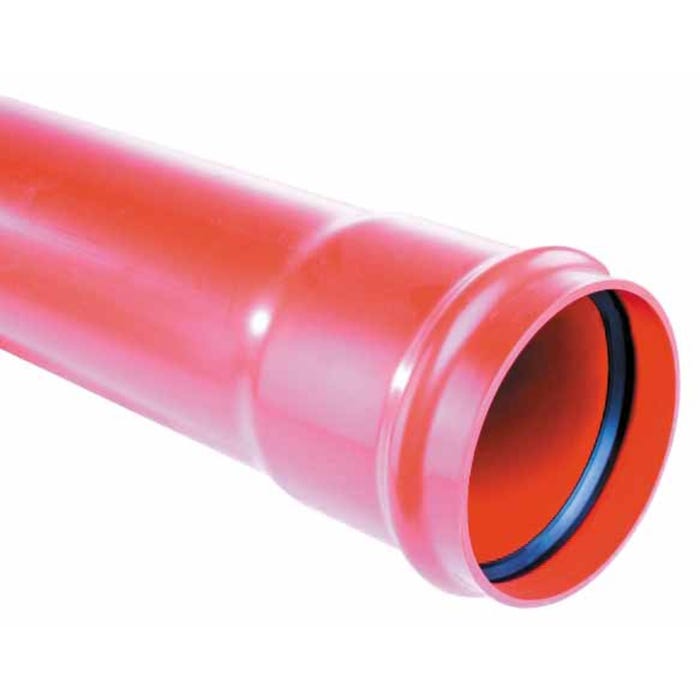 Rura kanalizacyjna zewnętrzna, PVC SN 3,2, fi 110 mm, dł. 2,0 m
