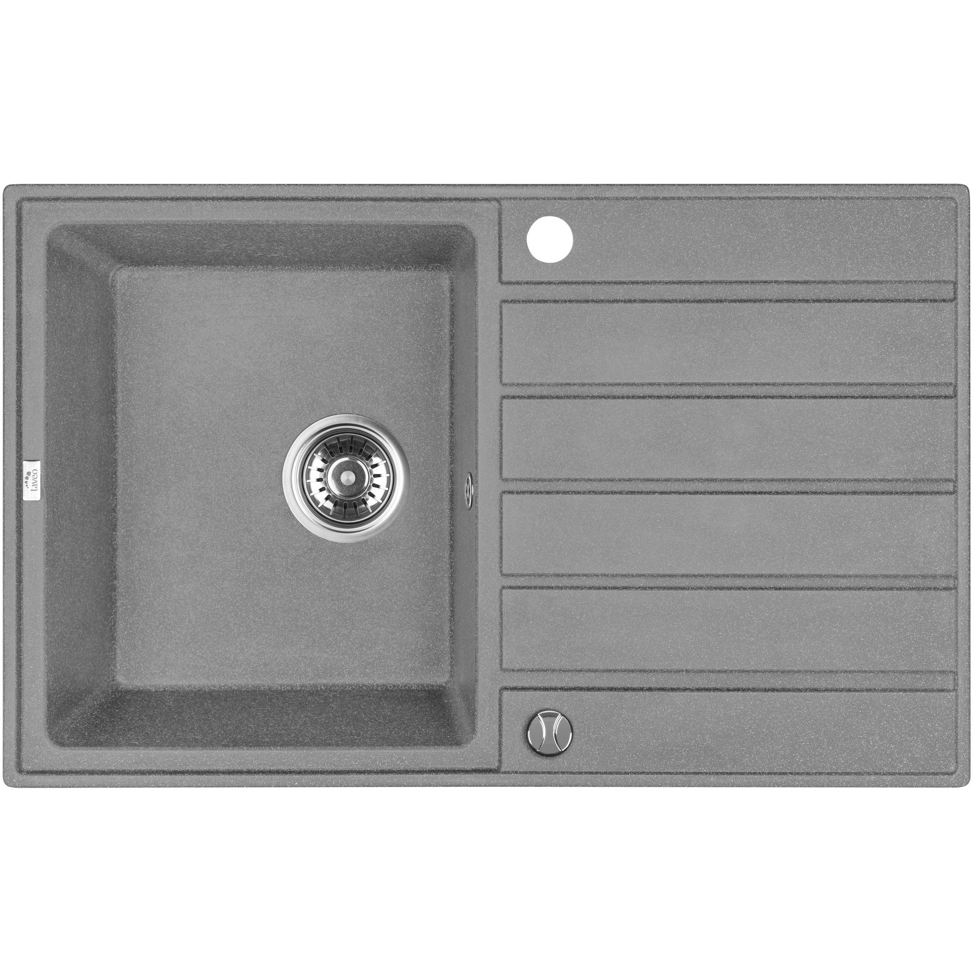 Zlewozmywak granitowy Laveo Margarita 49x79cm SBM_511T