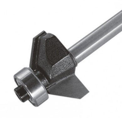Frez do drewna fazujący 45° z łożyskiem 6x26,6x9,52 mm 2