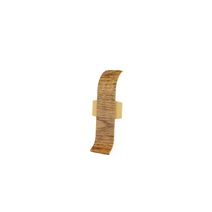 Łącznik do listew przypodłogowych IZZI 46 115x90x11mm Orzech Grecki