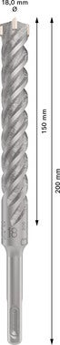 Wiertło SDS-Plus-5X 18x150x200 mm BOSCH 2