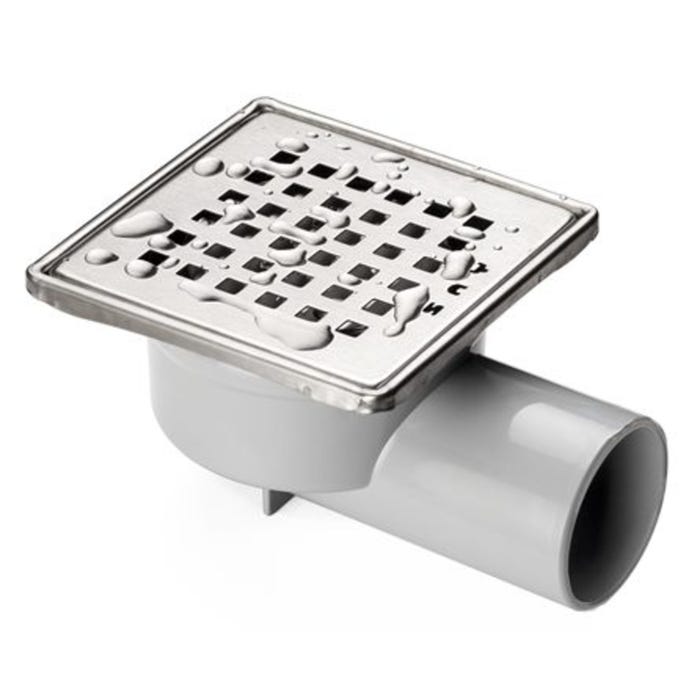 Kratka ściekowa boczna fi 50 mm metalowa