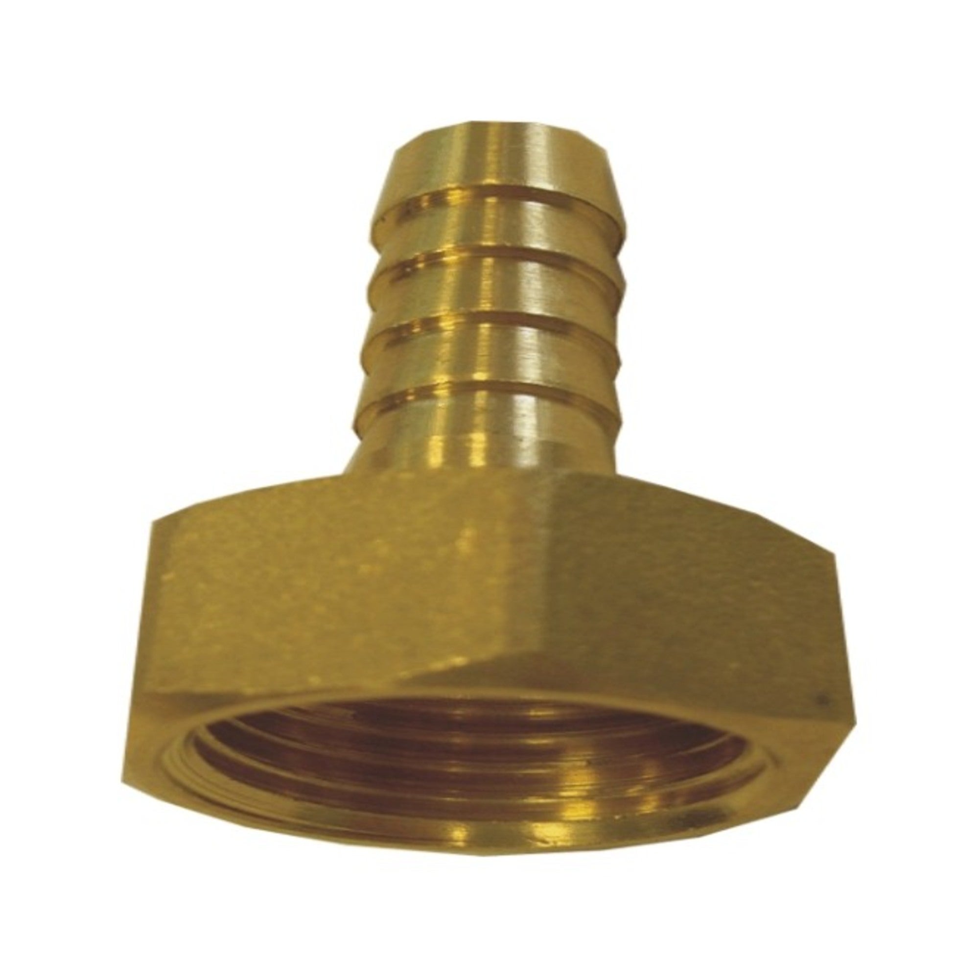 Nypel mosiężny do węża 9 mm GW 1/2"