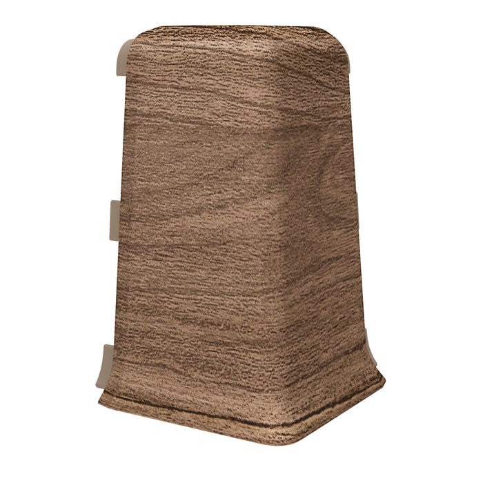 Narożnik zewnętrzny do listew przypodłogowych Esquero Duo 661 115x55x21mm Palisander Brazylijski