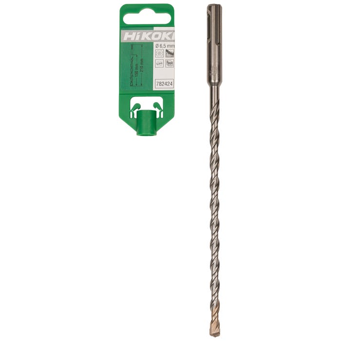 Wiertło do betonu 2-ostrzowe SDS-Plus 6,5x210 mm Hikoki